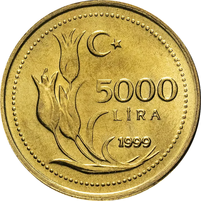 5000 Lira Tip III